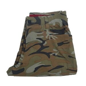 Wrangler Outdoor Men’s 34X30 Camo Straight Flex Fit Cargo Performance Pants NWOT